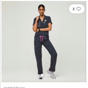 Women Kade Cargo Scrub Pants Nightsky